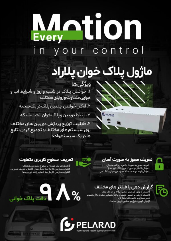 سامانه تخصصی پلاک خوان پلاراد مدل FP-M 740 - تصویر 4