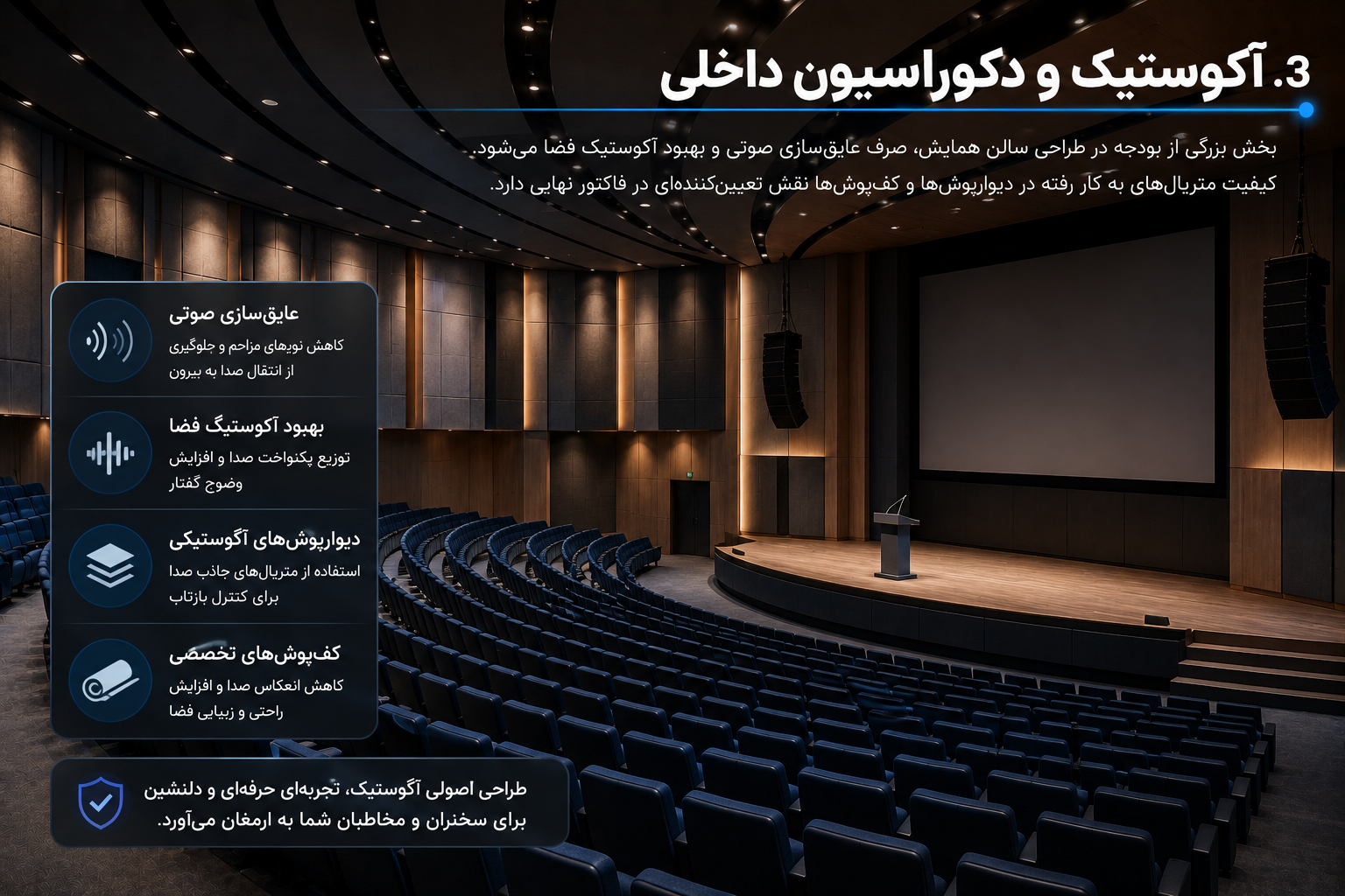 آکوستیک و دکوراسیون داخلی